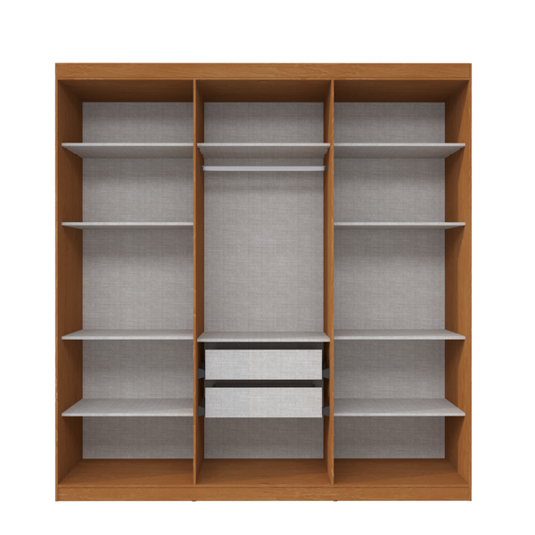 Guarda Roupa Casal 6 Portas PH1804 Herval - Cedro