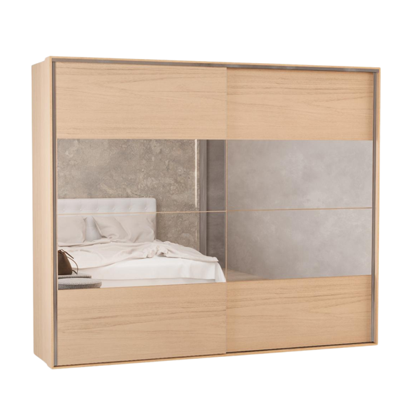 Roupeiro Herval PH1806 100% MDF - Carvalho Nature/Off White