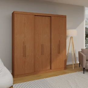 Guarda Roupa Casal 6 Portas PH1804 Herval - Carvalho